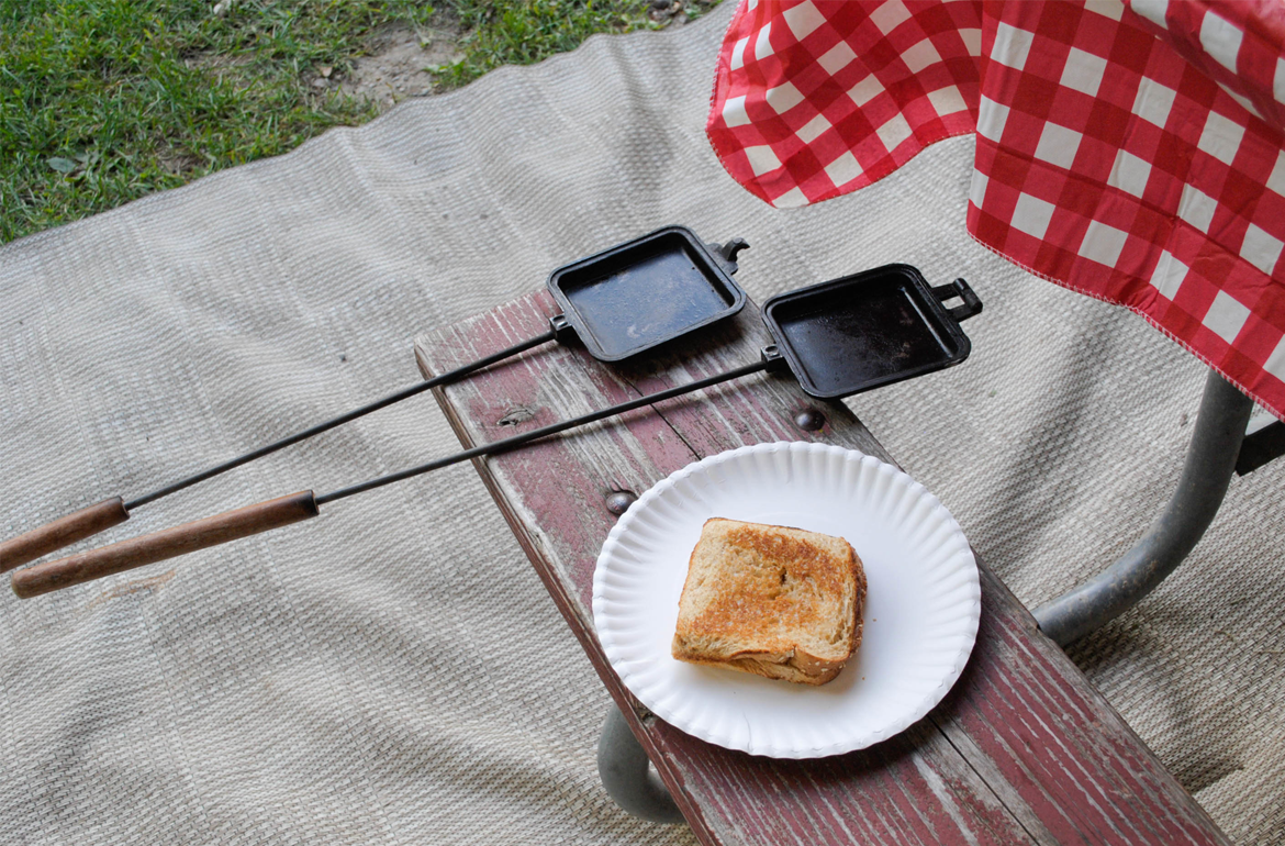 How to Use a Pie Iron for Camping » Homemade Heather
